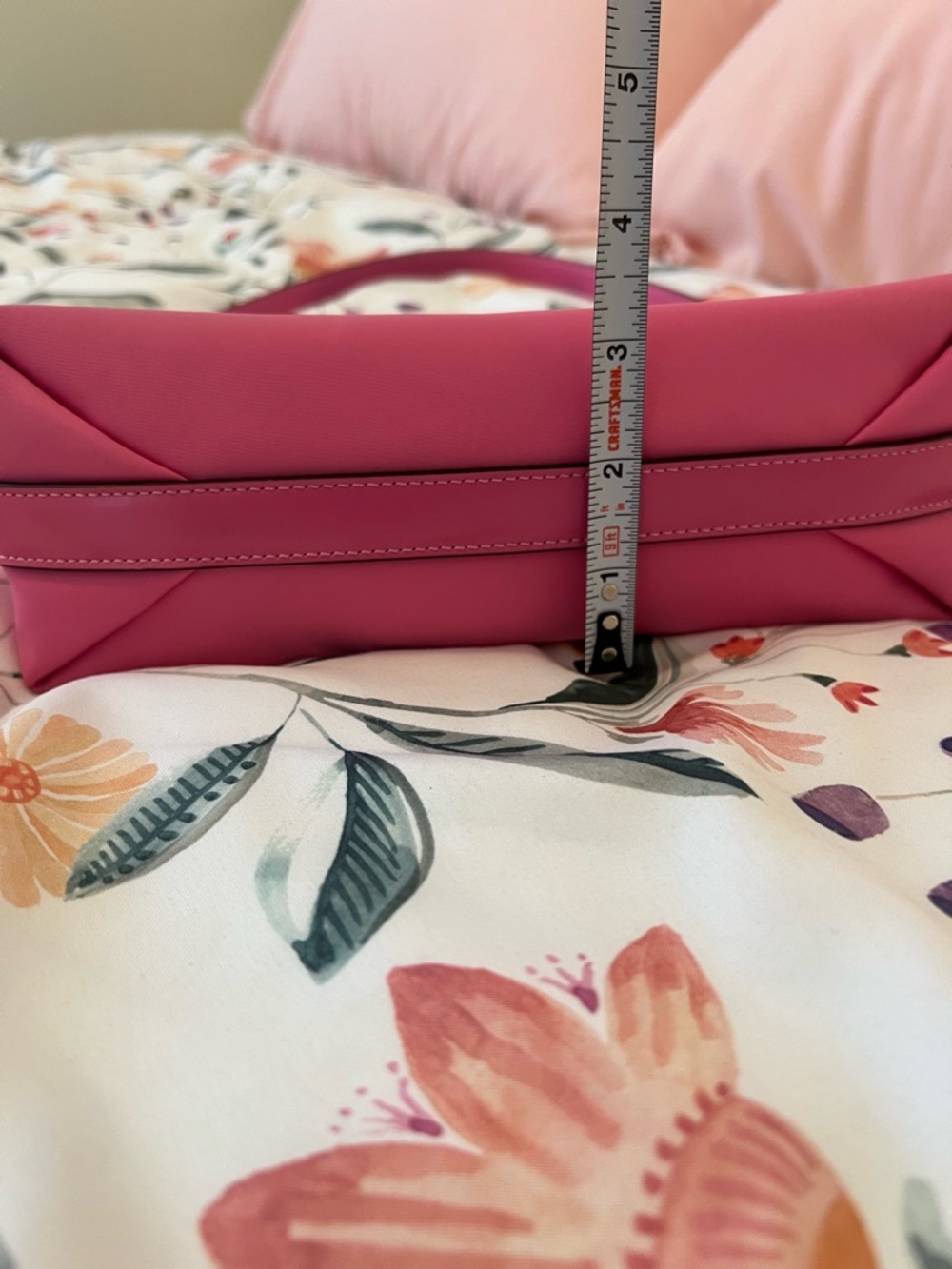 kate spade Pink Shoulder Bag Black Logo - Picture 12 of 12